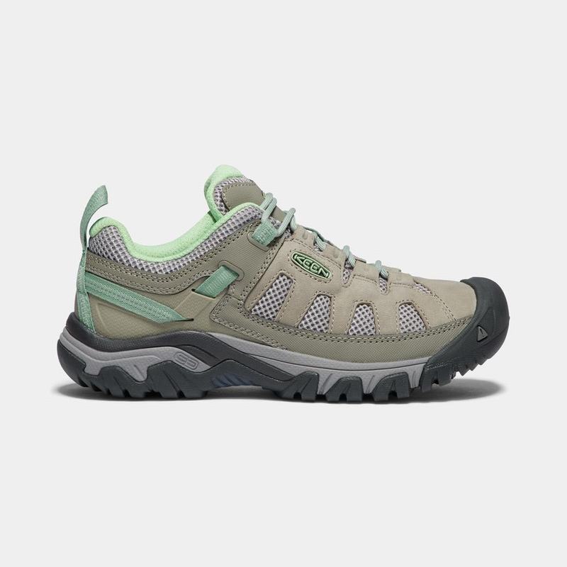 Keen Targhee Vent Womens Hiking Shoes Light Green/Turquoise Discount (7041-LKUSI)